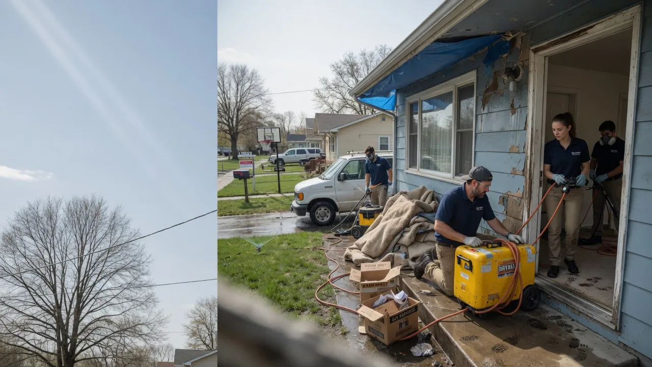 Basement Flood Cleanup in Aberdeen, SD near me